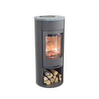 Contura 610 Style, grau oder schwarz und Warmhaltefach, 6 kW