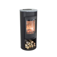 Contura 610 Style, grau oder schwarz und Warmhaltefach, 6 kW