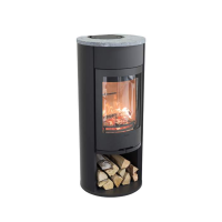 Contura 610 Style, grau oder schwarz und Warmhaltefach, 6 kW