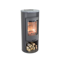 Contura 610 Style, grau oder schwarz und Warmhaltefach, 6 kW
