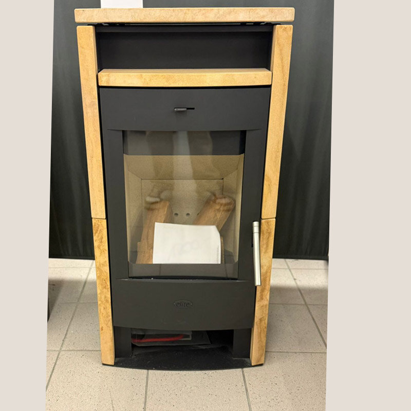 Ausstellungsstück Fireplace Elite Budapest Kaminofen Sandstein 6 kW