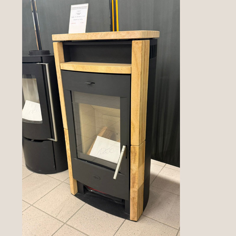 Ausstellungsstück Fireplace Elite Budapest Kaminofen Sandstein 6 kW
