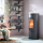 Contura 610G Style schwarz oder wei&szlig;, Glasfront und optionales Warmhaltefach 6kW