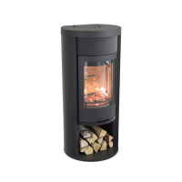 Contura 620 Gusseisentür schwarz 6kW