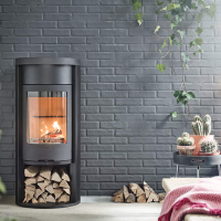 Contura 620 Gusseisentür schwarz 6kW