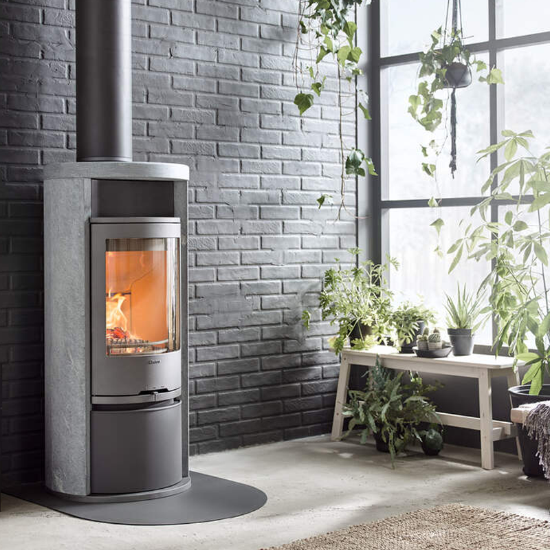 Contura 620T Style Gusseisentür grau oder schwarz