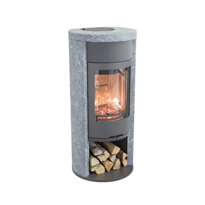 Contura 620T Style Gusseisentür grau oder schwarz