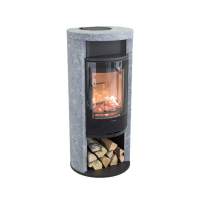 Contura 620 TG Style Glasfront schwarz 6 kW
