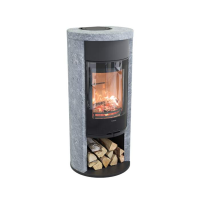 Contura 620 TG Style Glasfront schwarz 6 kW