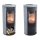 Contura 620 TG Style Glasfront schwarz 6 kW