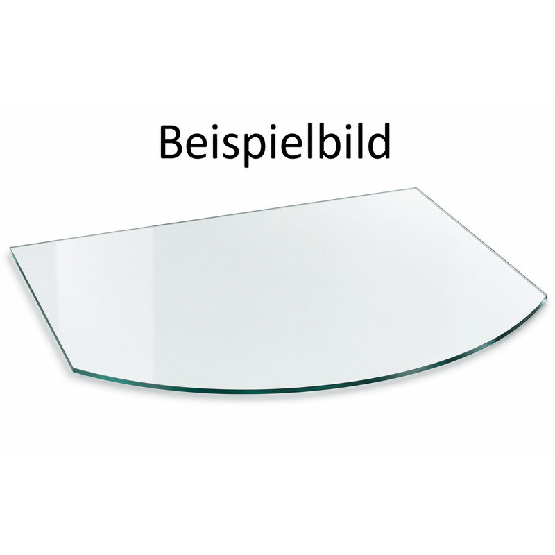 Vorlegeplatte Glas, groß