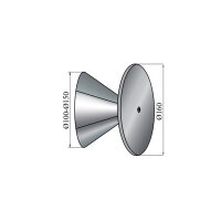 Kaminlochdeckel Ø 100 - 150 mm