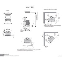 Kaminofen J&oslash;tul F 405 BP aus Gusseisen 7 kW