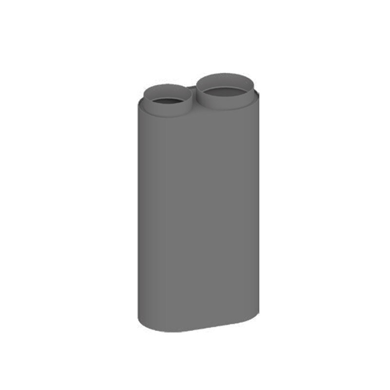Nachheizkasten Stahl, NHK S / H=750 mm