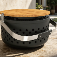 Huahaus Roam R Tragbarer Holzkohlegrill