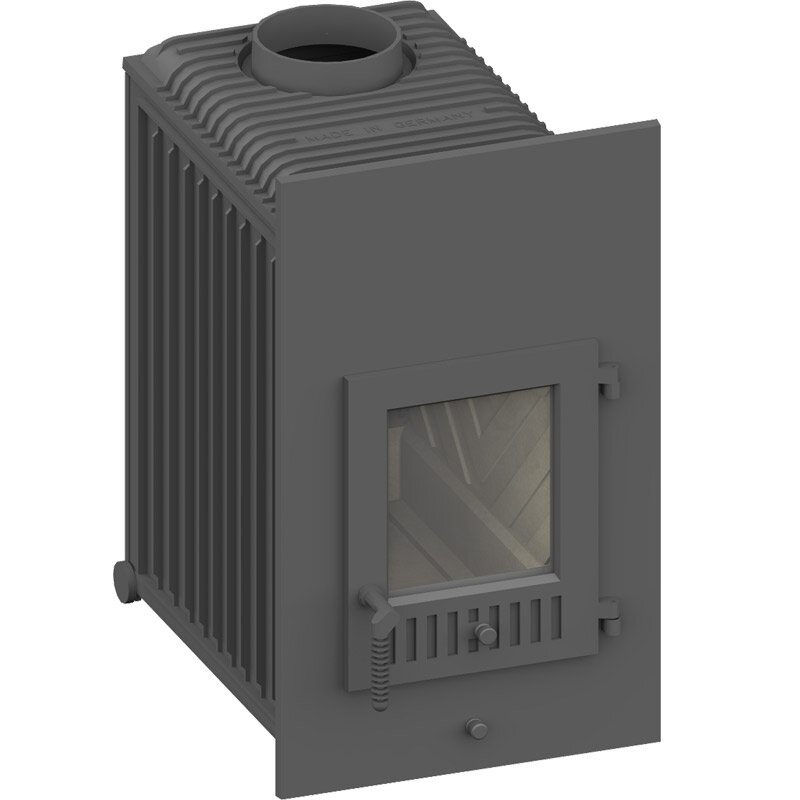 Kachelofeneinsatz Schmid SH 11 G inkl. Innenauskleidung 11 kW