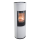 Contura 690G Style Glasfront, schwarz oder wei&szlig;, 6kW