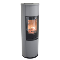 Contura 690AG Style Artstone Naturell, Glasfront, schwarz...