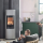 Contura 690AG Style Artstone Naturell, Glasfront, schwarz 6kW