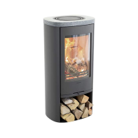 Contura 810 Style Gusseisent&uuml;r, schwarz oder grau