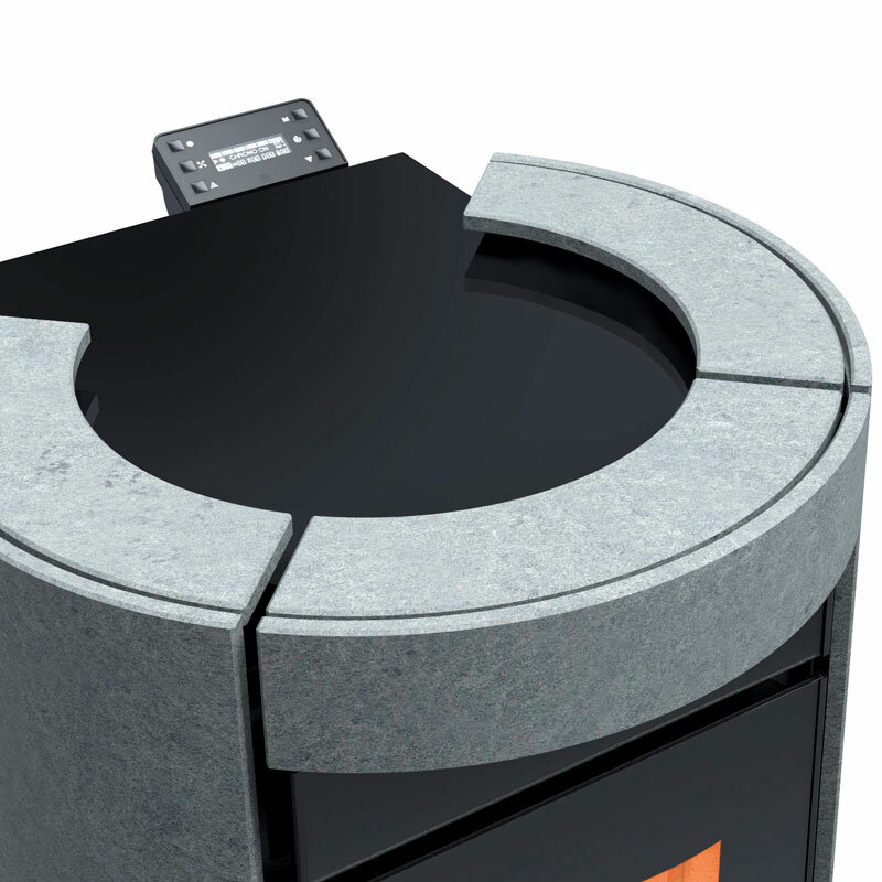 Thermorossi Dorica Idra 18 EVO Stone Pelletofen 17,8 kW wassergeführt