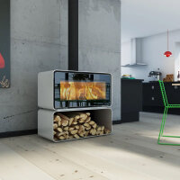 Kaminofen Lotus Living mit 7 kW in verschiedenen Farben