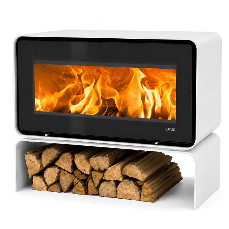 Kaminofen Lotus Living Base mit 7 kW in verschiedenen Farben