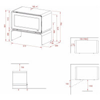 Kaminofen Lotus Living Base mit 7 kW in verschiedenen Farben