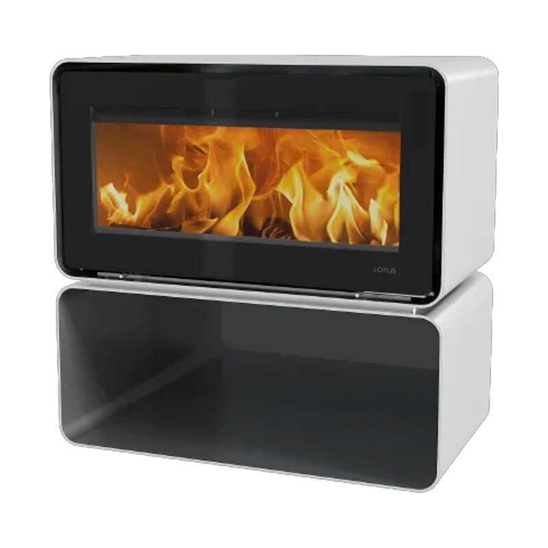 Kaminofen Lotus Living Cube mit 7 kW in verschiedenen Farben