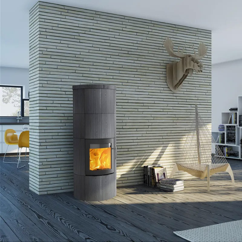 Kaminofen Lotus M3 ecoLine 5,5 kW - wählbare Seitenverkleidungen