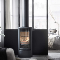 Contura 810G Style schwarz oder weiß, Glasfront 6kW