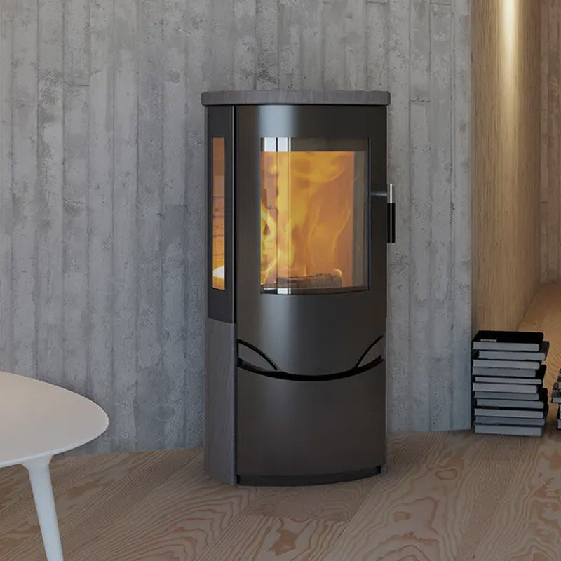 Kaminofen Lotus Prio 5 mit 7 kW in verschiedenen Ausführungen