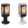 Contura 886G Style schwarz oder wei&szlig;, Glasfront 6kW