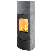 Kaminofen Lotus Prio M mit 7 kW &ndash; w&auml;hlbare Verglasung und Verkleidung