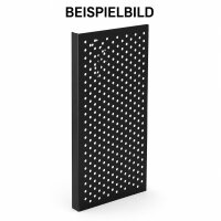 Ausgleichsprofile aus schwarz lackiertem Lochblech, 15 cm...