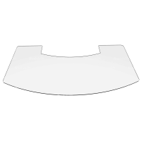 HETA Glasbodenplatte SL-1000 1276 x 716 mm