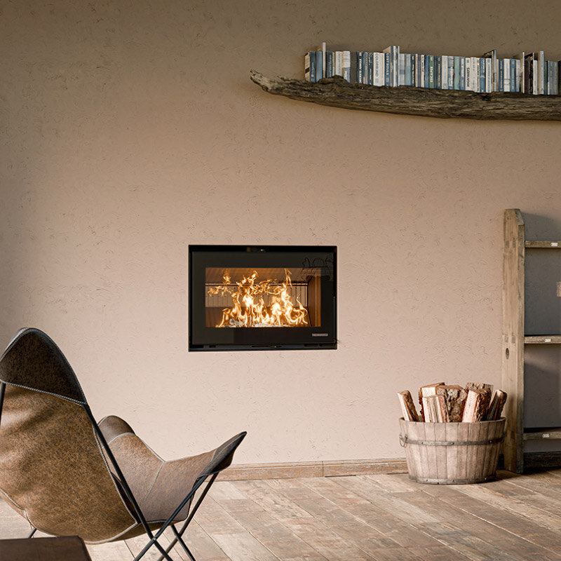 Kamineinsatz Thermorossi Skyline 490 mit 9,3 kW