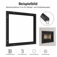 Abschlussrahmen 3 cm für Ständer- und...