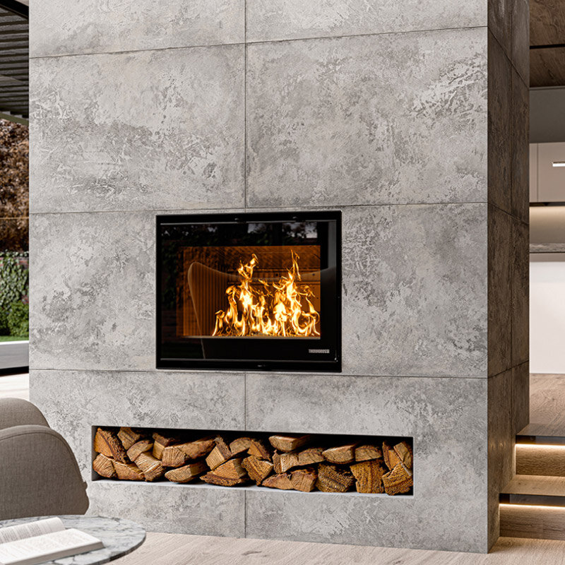 Kamineinsatz Thermorossi Skyline 540 mit 10,7 kW
