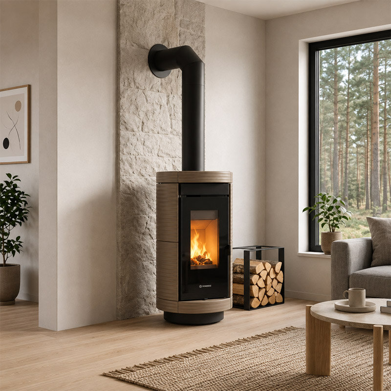 Kaminofen Thermorossi Dorica Evo Wood Maiolica – in verschiedenen Ausführungen