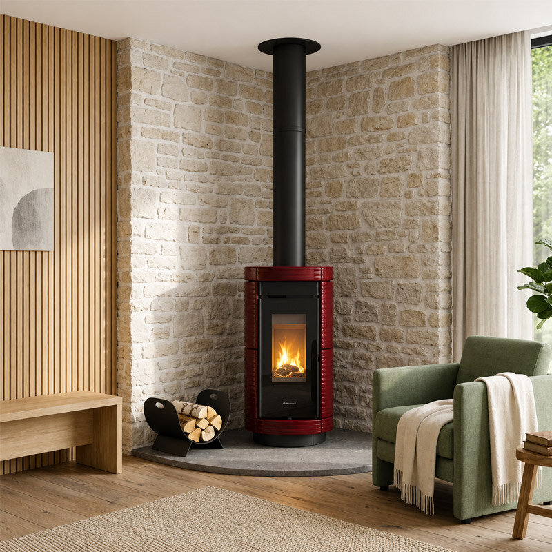 Kaminofen Thermorossi Dorica Evo Wood Maiolica – in verschiedenen Ausführungen