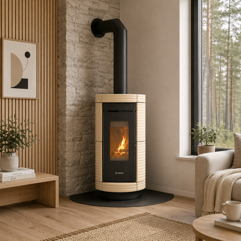 Kaminofen Thermorossi Dorica Evo Wood Maiolica – in verschiedenen Ausführungen
