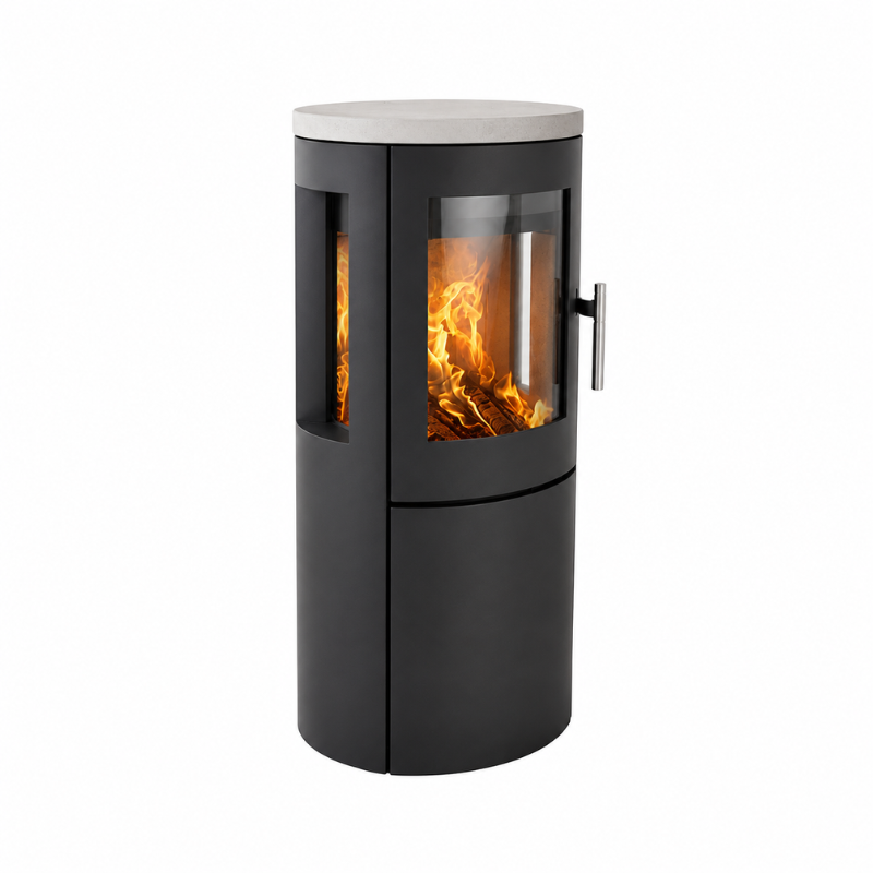 HETA Scan-Line 800 mit Seitenscheiben Kaminofen 6,8 kW