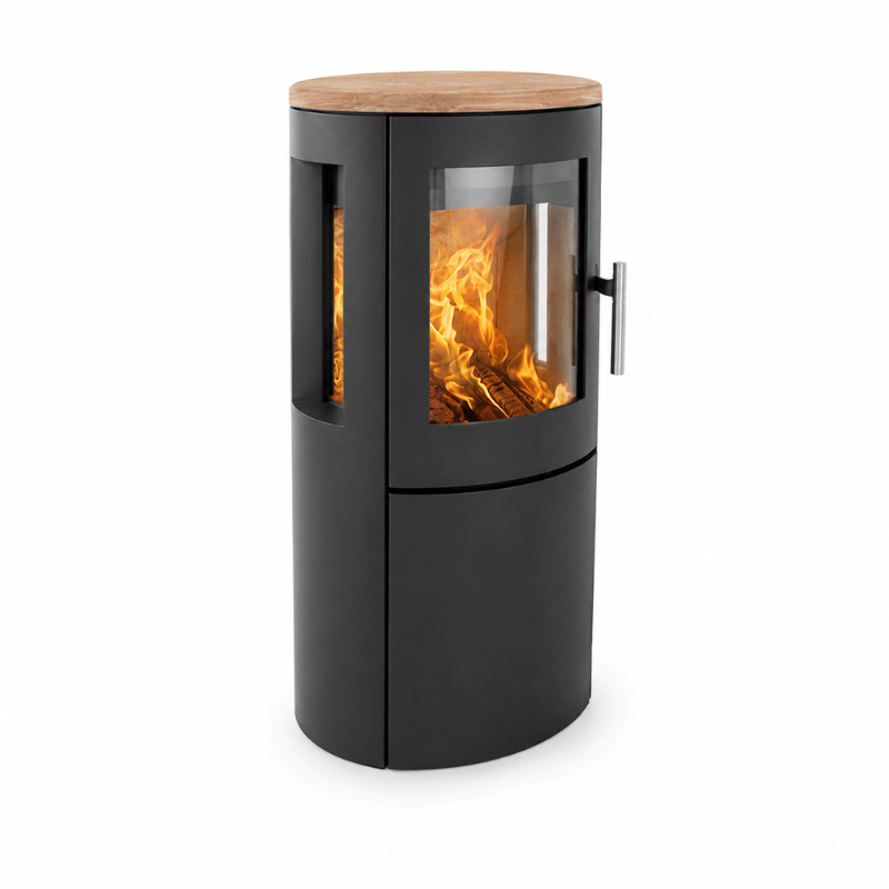 HETA Scan-Line 800 mit Seitenscheiben Kaminofen 6,8 kW