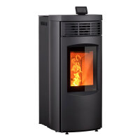 Pelletofen HETA Scan-Line Green 150 mit 7,3 kW