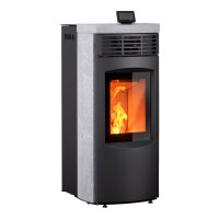 Pelletofen HETA Scan-Line Green 150 mit 7,3 kW
