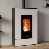 Thermorossi Pelletofen SlimQuadro Lumia Cristallo mit 10,2 kW