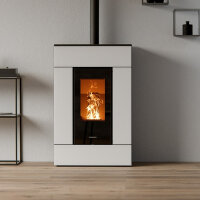 Thermorossi Pelletofen SlimQuadro Lumia Cristallo mit 10,2 kW