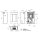Thermorossi Pelletofen SlimQuadro Lumia Cristallo mit 10,2 kW