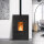 Thermorossi Pelletofen SlimQuadro Lumia Cristallo mit 10,2 kW